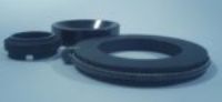 Anillos para turbinas, bujes de carbón - grafito, carbón para junta rotativa, tochos de carbón, rotulas, guías, sellos mecánicos de carbón – grafito, etc.